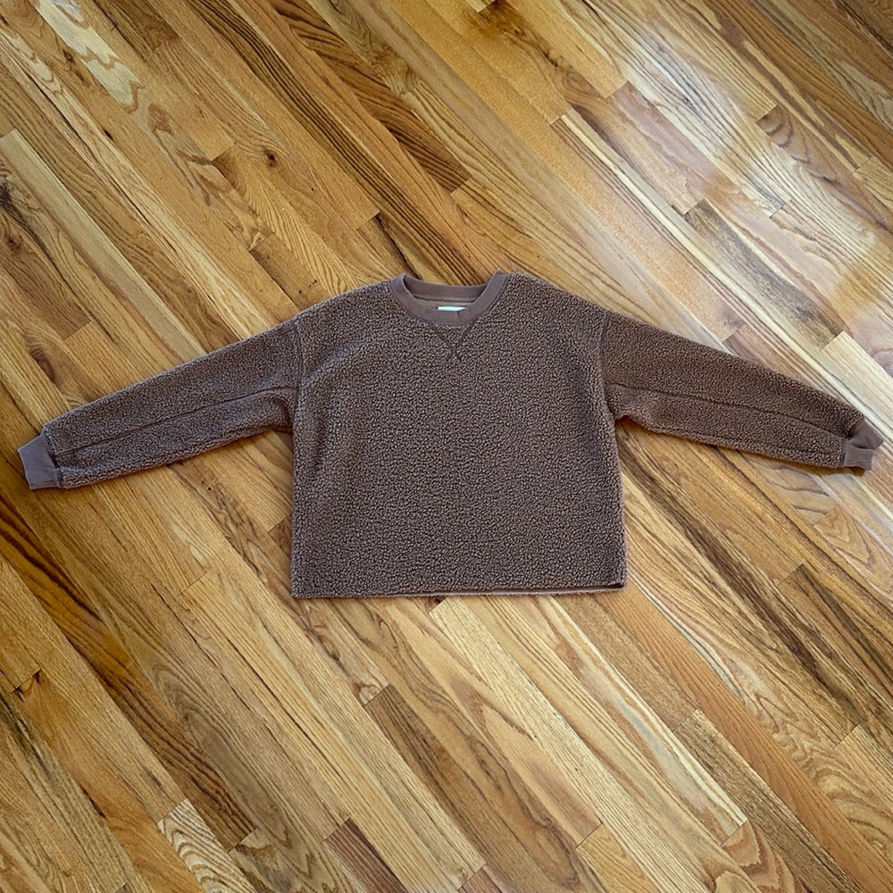 American Eagle teddy sweatshirt